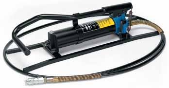 The unit has a double acting hydraulic ram for advance and retract, as well as a spring retract system in the case of loss of power.