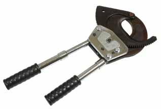 Length: 560mm (handles not extended) Weight: 3kg K686/T Spare Blade Y - K686T/ MBLADE Cutters Armoured Cable Ratchet Cable Cutter - 58mm O.D. Compact ratchet cable cutter, designed to cut 3 by 120mm 2 armoured cable maximum.