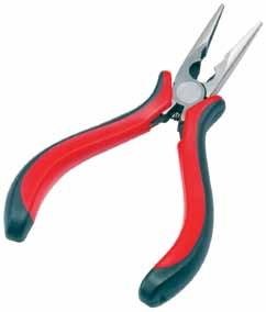bevelled blades for soft wire-cutting Weight: 320g HVSC200B 1000V Pliers Long Nose Pliers 125mm (5 ) for Intricate Work For use in fine electrical data and electronic work Spring