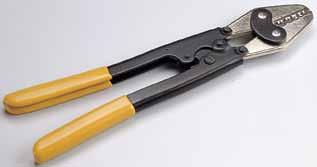 Crimping Tools Copper Lugs & Uninsulated Terminals, 1.5-25mm 2 Copper Lug Hand Crimper, 1.5-16mm 2 - Heavy Duty Robust ratchet crimper for copper lugs and uninsulated terminals 1.5-16mm 2. A ratchet operation ensures a correct crimp.