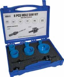 HSKIT4 20, 22, 25, 32, 40, 51 with HSAB1 and HSAB2 arbors HSKIT3 HSKIT1 Hole Cutters CABAC s Hole Cutters