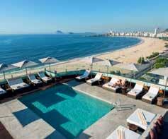 Fasano Hotel Rooftop Pool Fasano Hotel FASANO HOTEL (IPANEMA) A A A A A A member of the 'Leading Hotels of the World consortium, this stylish hotel is the ultimate in vintage chic.