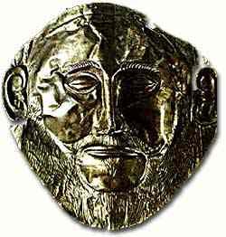 L e s s o n O n e H i s t o r y O v e r v i e w a n d A s s i g n m e n t s Polis Reading and Assignments This gold burial mask is known famously as the Mask of Agamemnon, the heroic king of Mycenae