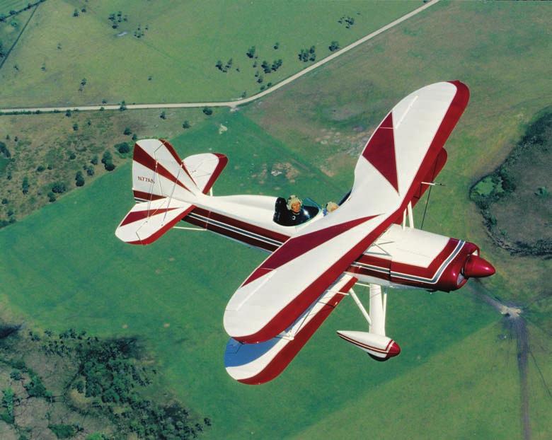 Jim Koepnick Phil High Lou Stolp s Starduster Too was one of the first two-place homebuilt biplanes, and it became very popular with hundreds built and flown.