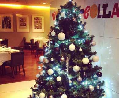 C O L L A G E RESTAURANT DINING (Available 28 th November to 24 th December) Christmas at its best, festivities aplenty set against the