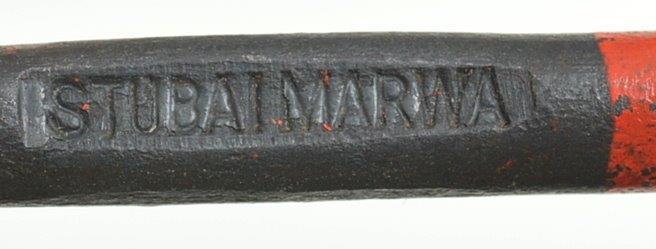 The following year (1961) Stubai introduced the "Marwa" ice screw (Fig.