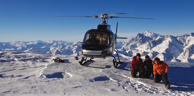 WINTER ACTIVITIES The Lodge sits in the four valleys an area starting in Verbier and stretching all the way