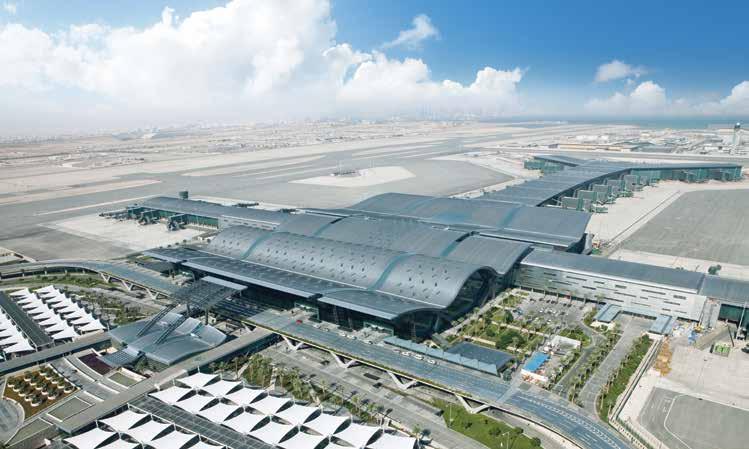 Hamad International Airport Passenger Terminal Complex, Doha/Qatar Passenger Terminal Complex of the Hamad International Airport is the biggest construction
