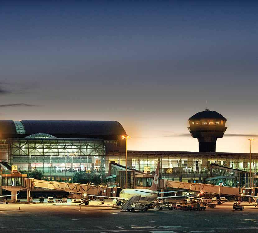 TAV was established as a joint venture to bid for the building and operating rights of Istanbul Atatürk Airport s International terminal in 1997.