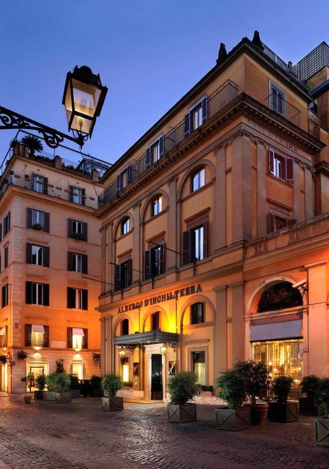Hotel d Inghilterra Roma Starhotels Collezione The boutique hotel preferred by the international jet set Aristocratic grandeur Few locations in Rome can boast a history as prestigious as that of