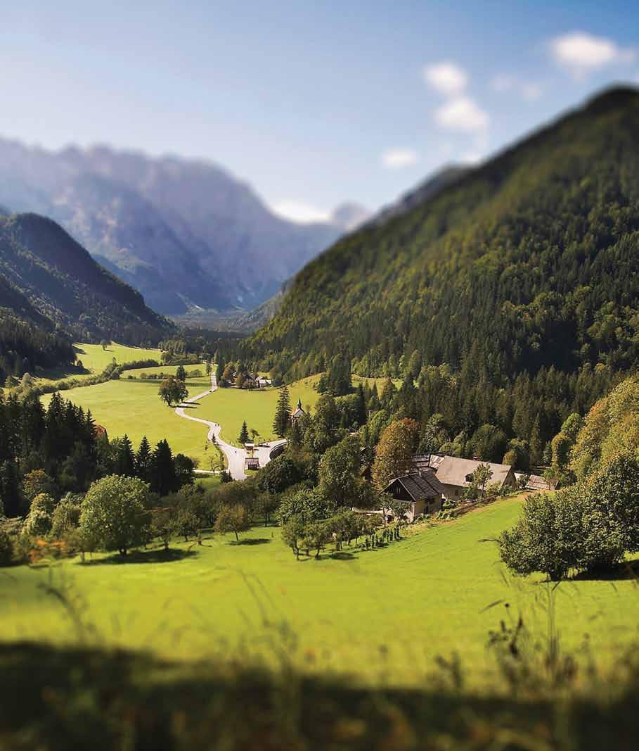 Slovenian highlights Favourite destinations danila golob Alpine peaks, steep rock faces, hills, vast plains, green forests, magnificent
