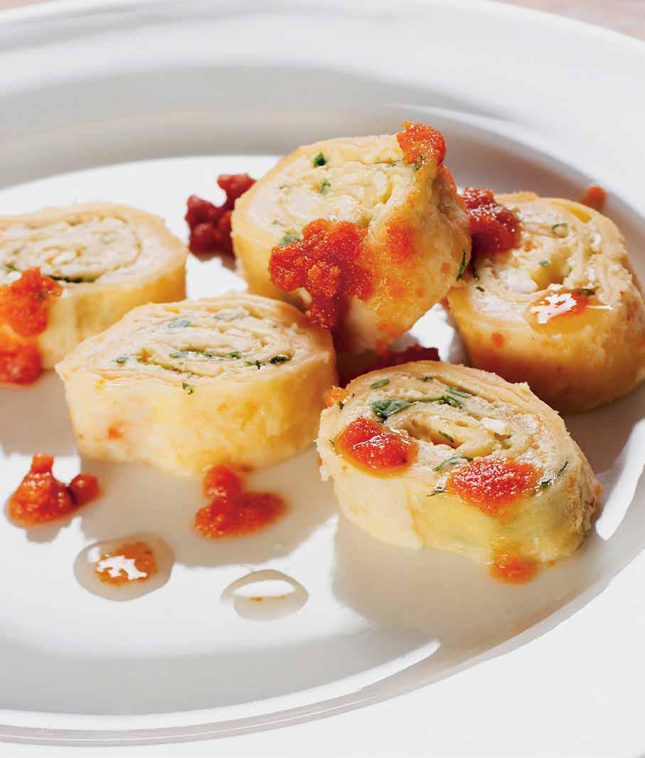 Štruklji (dumplings) are one of the most typical and usually dishes for