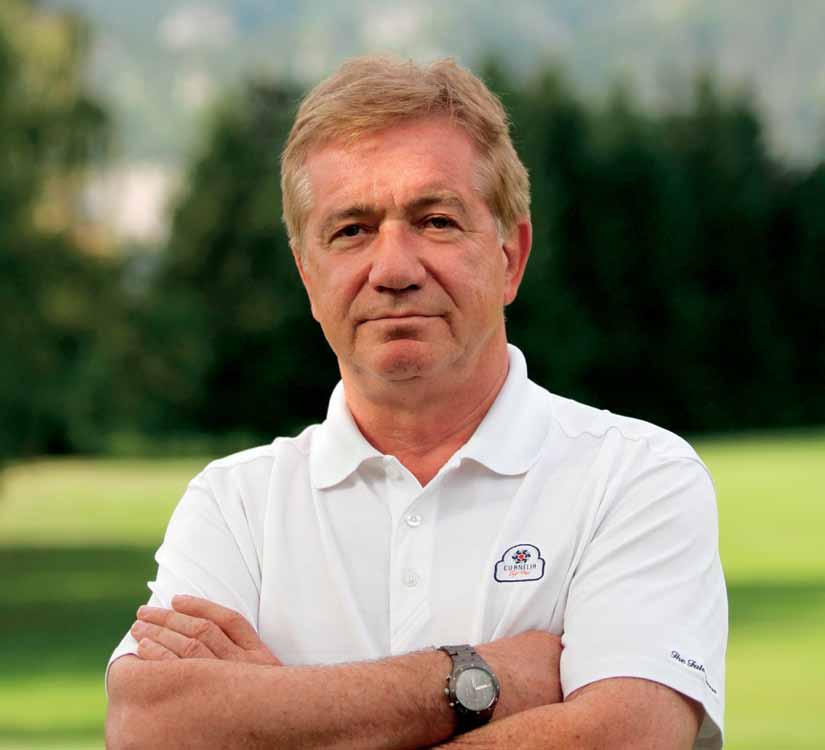 Boris Košuta, the President of the Professional Golfers Association of Slovenia Slovenia has great potential with its golf courses and in teaching golf danila mašić, Photo: personal archives In mere