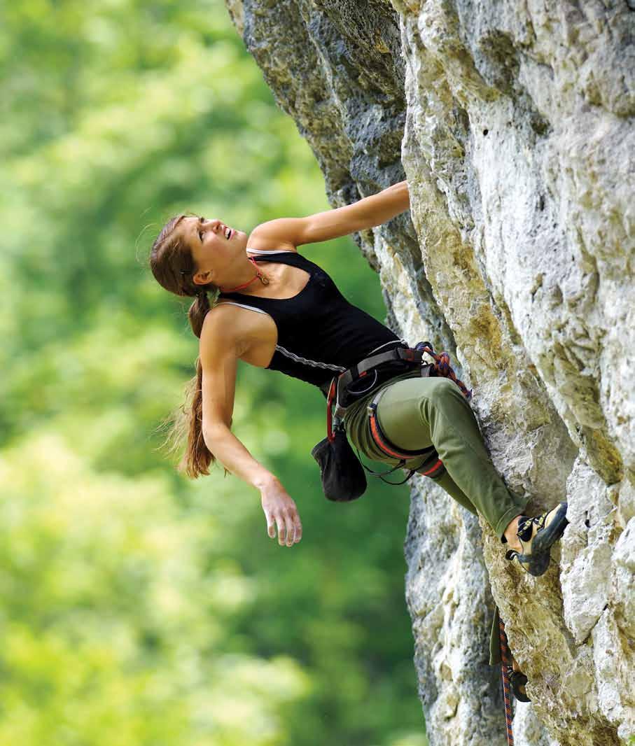Rock climbing provides a particular adrenalin rush, and many have become so hooked on the sport after their first
