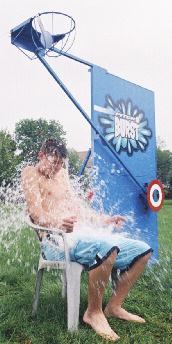 Dunk Tank The dunk tank has been a leading money maker for years at fairs,