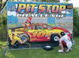 The Pit Stop Challenge This high energy game brings all of the energy and excitement of Stock Car Racing to any party or event.