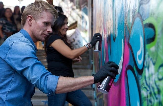 Here you can learn about the origins of graffiti and street art and see examples of its evolution on almost every wall. Paired with a local artist, you can try your own hand at graffiti.