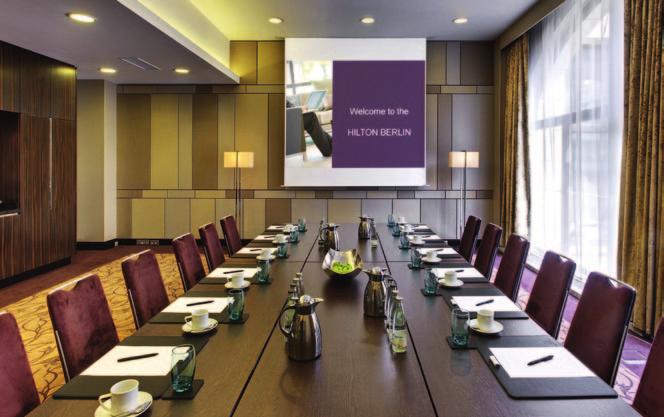 Meeting Rooms 15 conferencing facilities are available to guests of the Hilton Berlin including the.