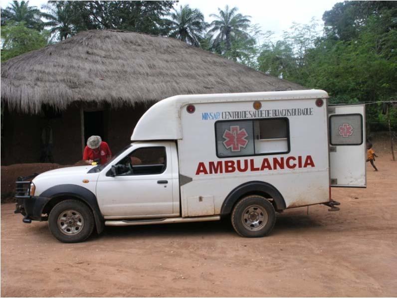 .this ambulance was one of