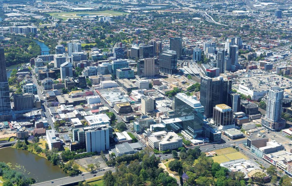 A GROWING CENTRAL CITY PARRAMATTA PRECINCT Over the next 20 years, the number of jobs in Parramatta is expected to double to 100,000.