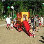 Electricity PlayScape WALKING PATHS The walking paths at Lake Pointe Soccer Park cover a
