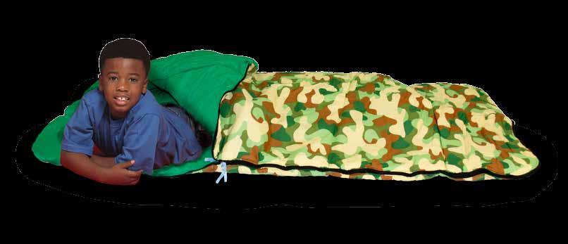 slumber bags Product Specifications: - Closed Size: 67 x 30 (170cm x 76xm) - Open Size: 67 x 60 (170cm x 152cm) - Shell