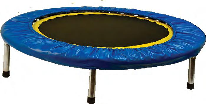 TRAMPOLINES New Trampoline Trampoline Features: - Great for adults and children - 30 elastic bands