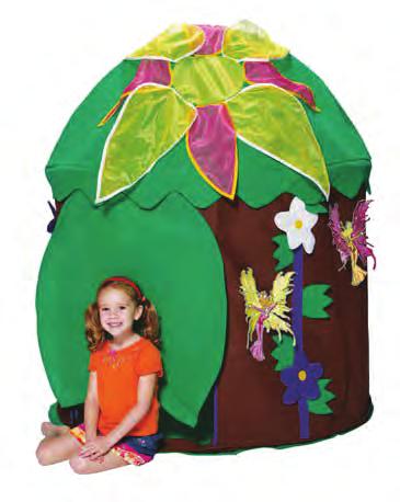 PLAY TENTS WOODLAND FAIRY HUT* Style# PS-WFH UPC:839539005122 Dimensions: 52 x 40 dia.