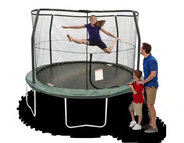 Trampoline Features: - 60 pcs of 5.