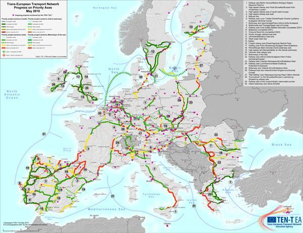 Case study: Μοtorways Investments in Greece The motorways are part of the priority projects of the TEN-T network, which connect Greece to the rest of the EU. Source: Dimitriou et al., Int.