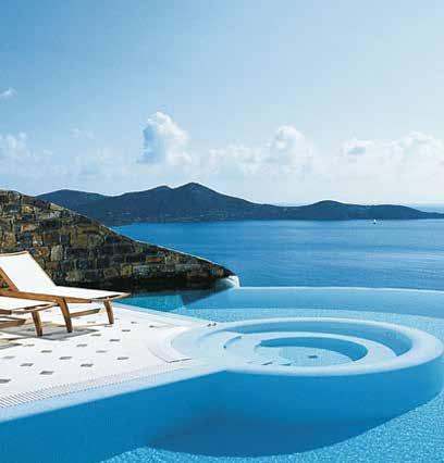 the cosmopolitan Elounda of Crete, Greece is the