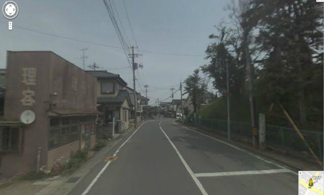 Figure 21 Left: Hiyoriyama before (Google street view); Right: Hiyoriyama after (Panoramio)