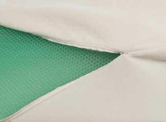 STIMULITE WELLNESS BED PILLOW Our ventilated Wellness Bed Pillow features a luxuriously soft form of our pressure-relieving Stimulite honeycomb, allowing you to breathe freely while keeping you cool