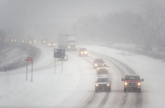 Stormy winter kicks off 2014; widespread snow and ice storms throughout Northeast, Southeast, and Midwest. January and February saw several storms create travel problems.