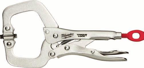Locking Pliers With Grip 48-22-3407 7" Curved Jaw