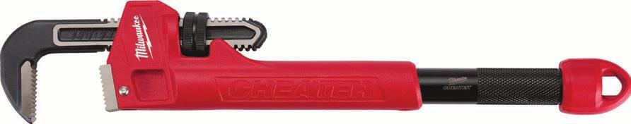 LEVERAGE 18" 24" STEEL & ALUMINUM PIPE WRENCHES LARGEST GRIP