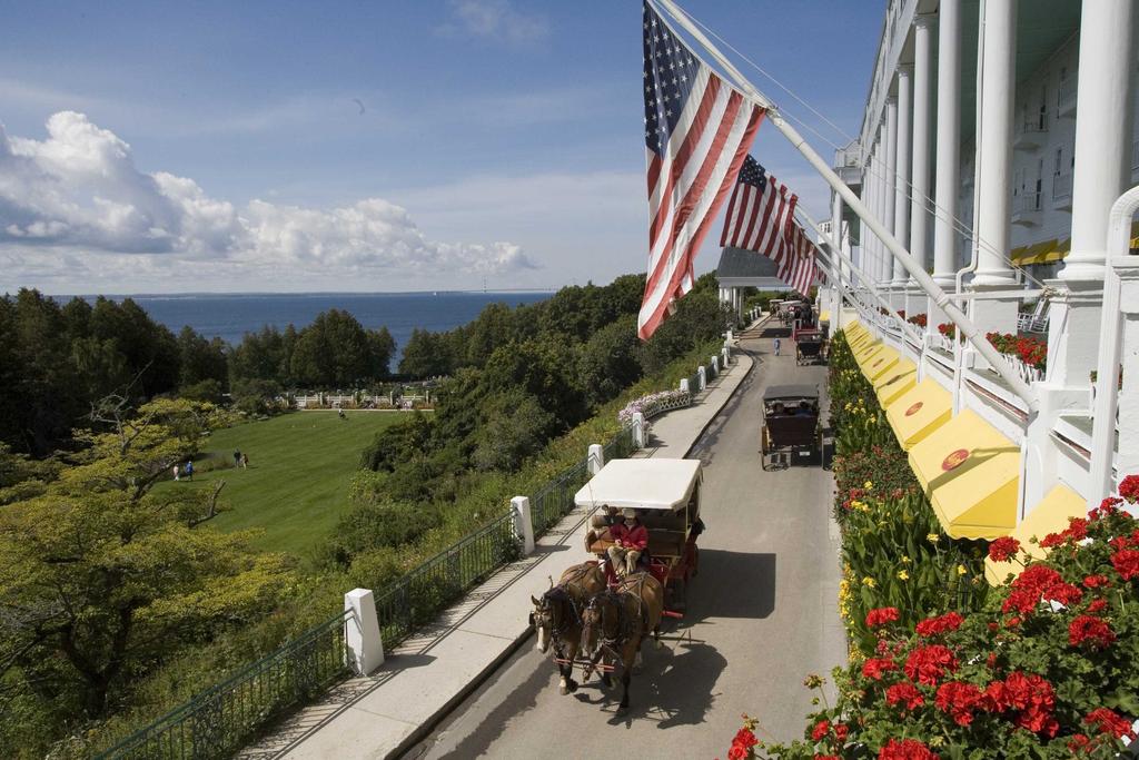 TWO NIGHTS at THE GRAND HOTEL MACKINAC ISLAND ROUND-TRIP TRANSPORTATION on SHEPLER S FERRY A fast and comfortable ride aboard a Shepler Ferry will begin your step back in time.