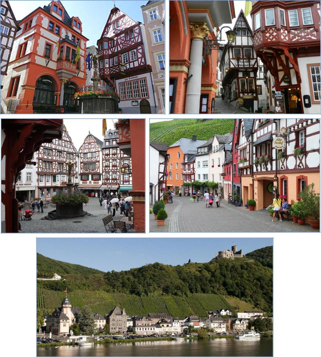 Day 9, Friday, October 5: Bernkastel The entire Moselle Valley is famous for its beautiful and tranquil scenery, and in the middle of the region is the charming wine village of Bernkastel with its