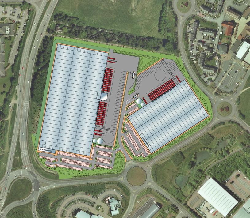 specification+ sustainability initiatives+ + A rated EPC + BREEAM Very Good + Unit A Warehouse 280,000 sq ft 115m The following initiatives will be incorporated in the building brief: + Carbon