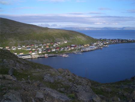 villages on Magerøya: Nordvågen,
