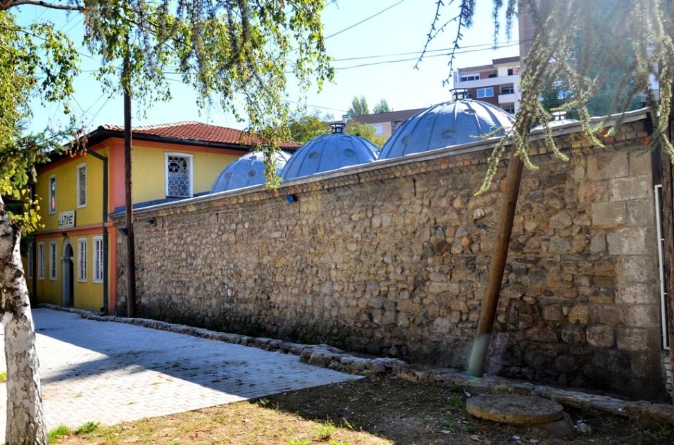 Figure 1: outside of Hamam Of Mitrovica, Kosova The roof consisted by cupolas with small holes for lighting and for a big
