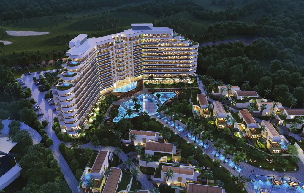 Named after the legendary waves of Hawaii, KAHUNA is the fifth phase of development of The Ho Tram Strip, following The Grand, The Bluffs golf course, Gallery Villas and The Beach Club, a 559-room