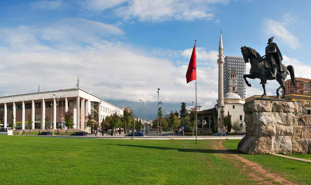 Albania of hospitality and Besa TOURISTS IN ALBANIA 1.1 1.3 1.8 2.3 2.7 3.4 3.1 3.