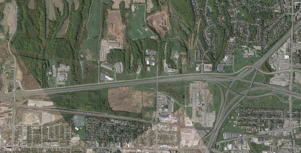 and Highway 403 Freeman Interchange TRANSITWAY ALTERNATIVES This study includes conceptual design of a transitway connec ng Aldershot GO Sta on to the future 407 Transitway.