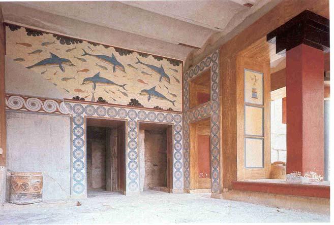 On the other hand, the many storerooms, workshops, and "offices" at Knossos indicate that the palace was not only a royal residence but a great center of administrative and commercial activity.