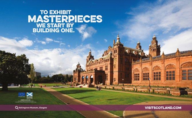 REGIONAL CAMPAIGNS Glasgow City Marketing Bureau invested in VisitScotland s regional marketing in 2016 in the form of a direct mail pack.