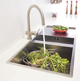 Steel Thickness: All ARGENTO sinks are made of Stainless Steel grade 304 with a thickness of 1.2 mm.
