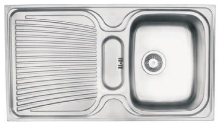 CAMELIA - Single Bowl with Drainboard Sink 567.20.