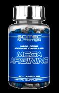Pakovanje: 1kg Scitec Mega Arginine 1300mg arginina po kapsuli - podstiče širenje krvnih sudova, stimuliše lučenje hormona rasta, održava mišiće u anabolizmu Arginin ima dokazanu funkciju prekusora