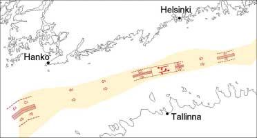 82 (152) Figure 48. The mandatory routing system proposed for the Gulf of Finland starting in 2004. The routing system is part of the VTMIS system for the Gulf of Finland. 6.